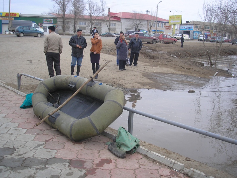 Паводки в ЗКО. Фото Жанара Берикова©