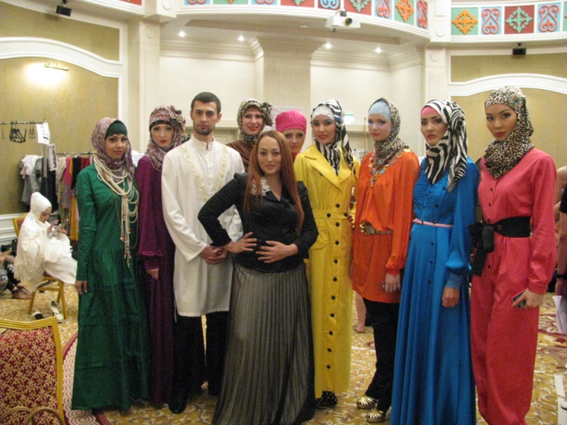 На фестивале исламской моды Islamic Fashion Festival в Астане. Фото из архива Куралай Нуркадиловой