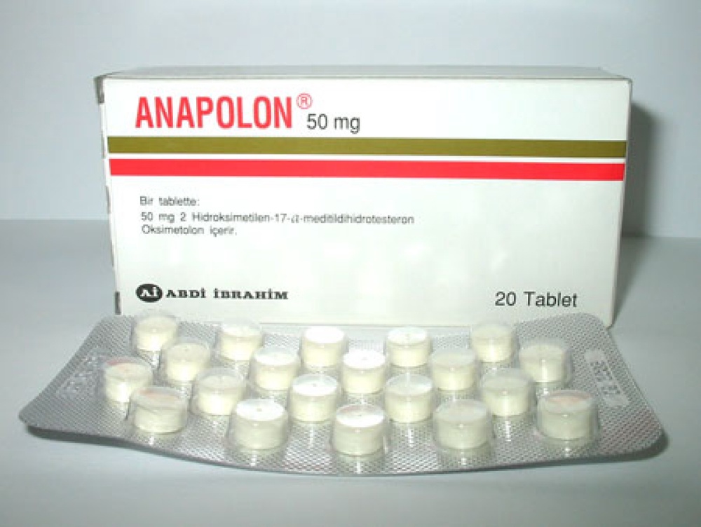 Anapolon. Фото с сайта steroid-information.info