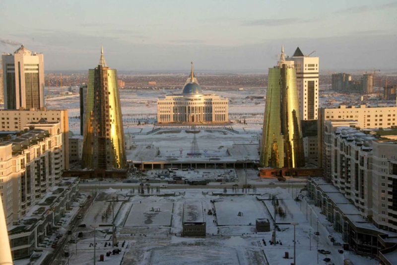 Административный центр Астаны. Фото с сайта astana.kz