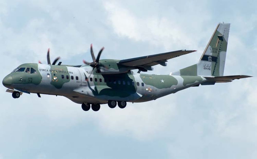 Военный транспортный самолет Airbus С-295. Фото с сайта  airwar.ru