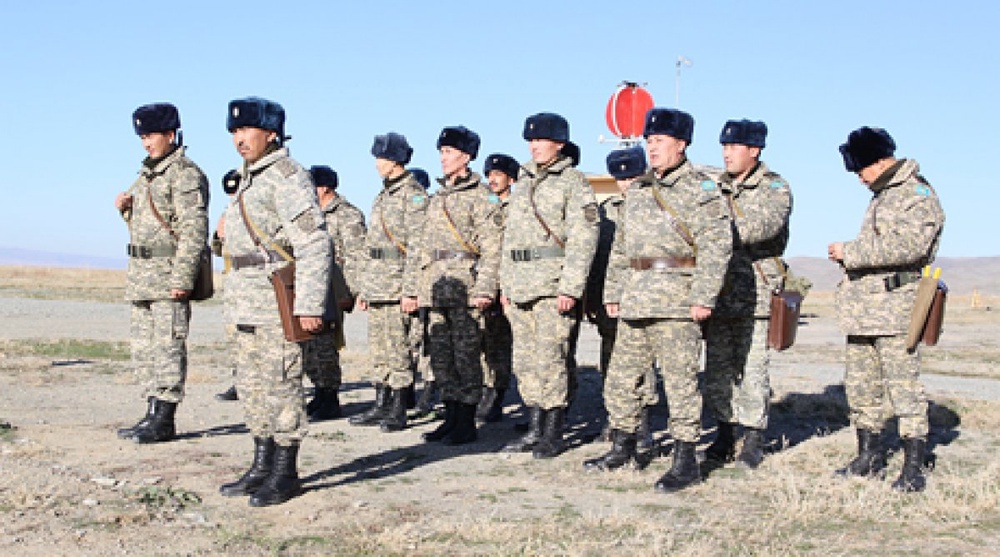 Военнослужащие РК на занятиях по огневой подготовке. Фото ©Ярослав Радловский