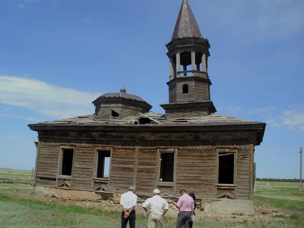 Мечеть в селе Аккольск. Фото ©Tengrinews.kz