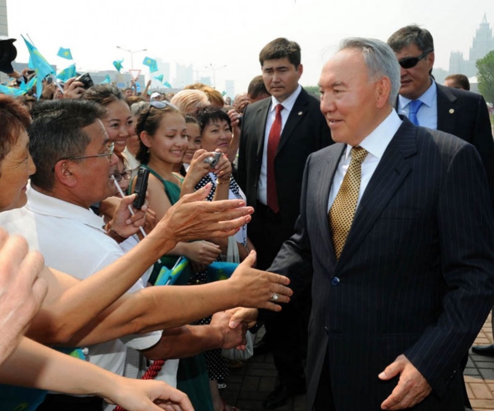 Президент Казахстана Нурсултан Назарбаев. Фото с сайта akorda.kz