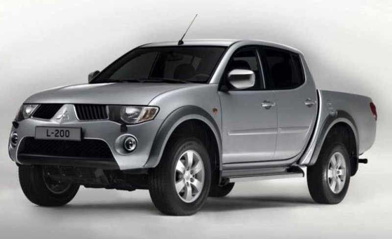 Типичный пикап Mitsubishi L200