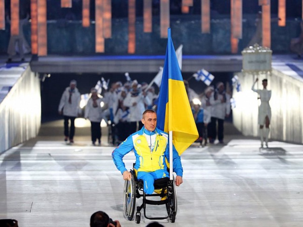 Михаил Ткаченко на стадионе "Фишт". Фото с сайта news.liga.net