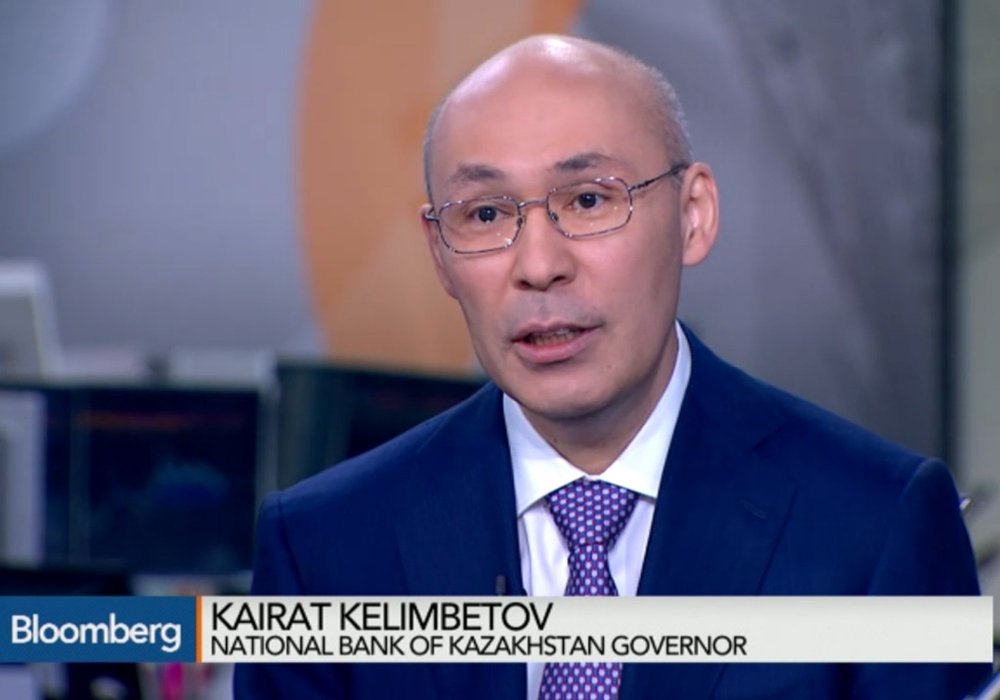 Кайрат Келимбетов. Кадр из видеозаписи bloomberg.com