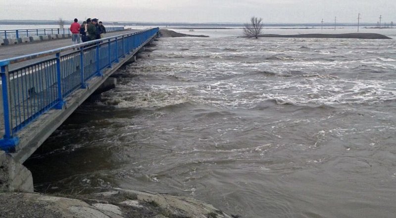 Паводки в Карагандинской области в 2015 году. © Рушан Бараев