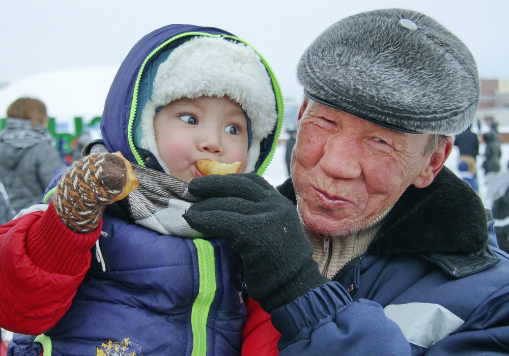 "Наурызное" настроение. Фото Семенов Георгий