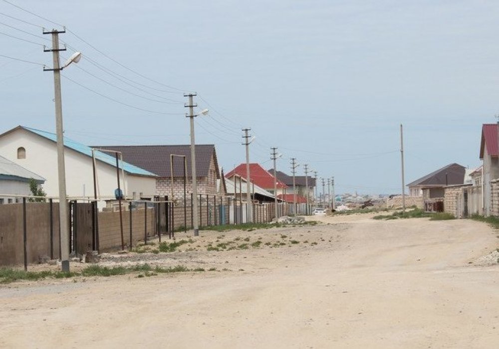 Поселок в Тупкараганском районе Мангистауской области. © Tumba.kz