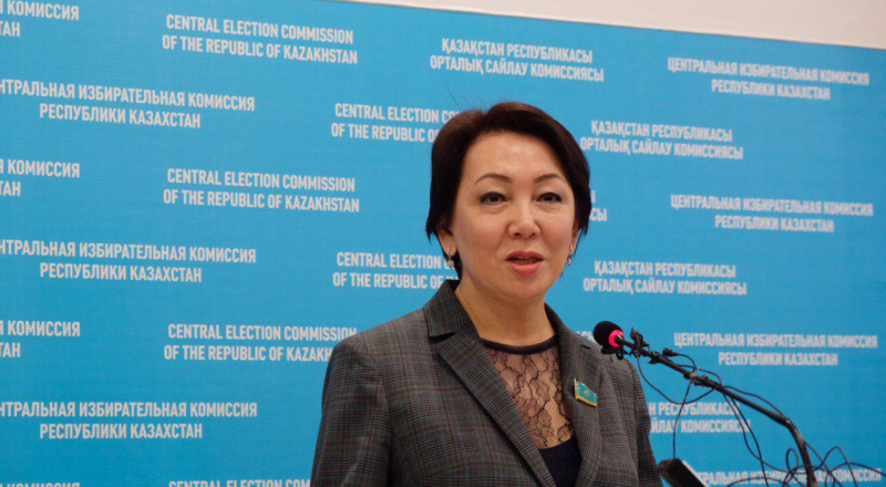 Дания Еспаева. Фото:election.gov.kz 