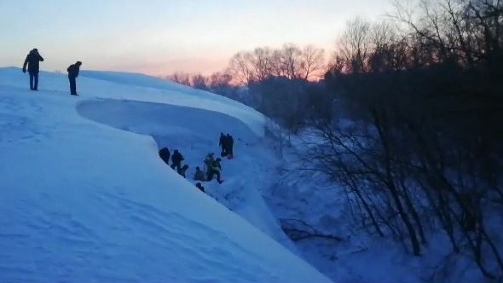 Стоп-кадр из видео © КЧС МВД РК