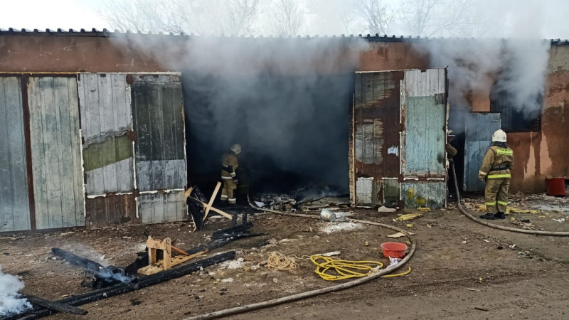 Фото предоставлено пресс-службой ДЧС Жамбылской области