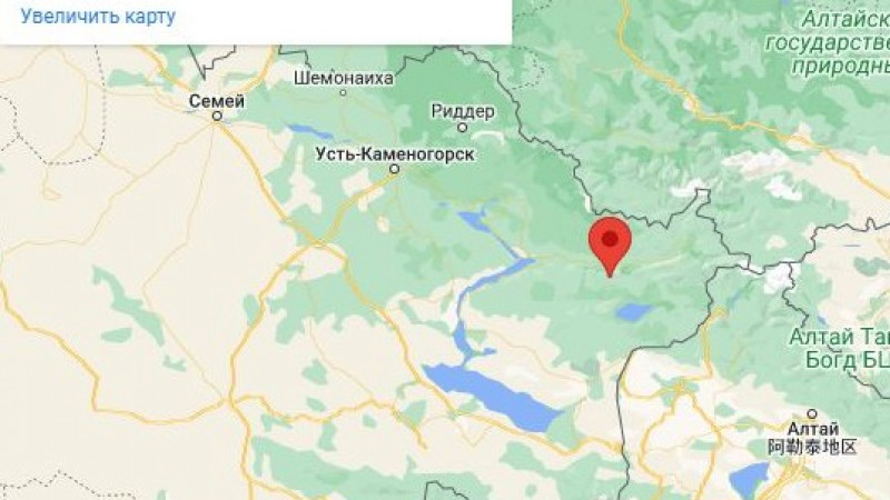 Скриншот Google Maps.