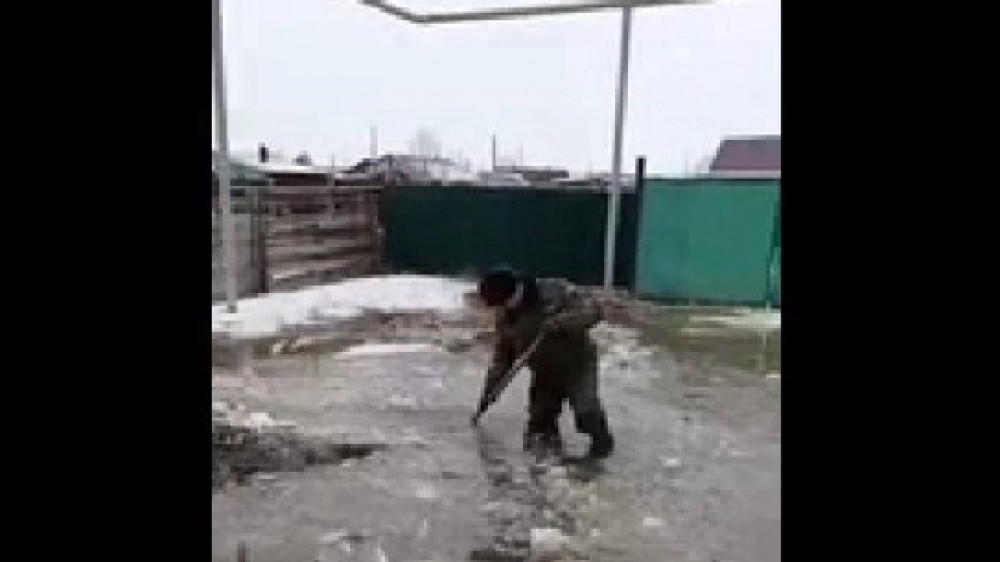 Кадр из видео.